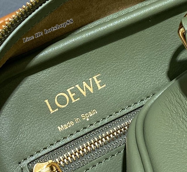 Loewe專櫃2022新款全皮純色手提肩背女包 羅意威Amazono手提包 10522 lyw1431